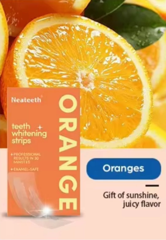 Bandes Blanchissantes Goût Orange 🍊