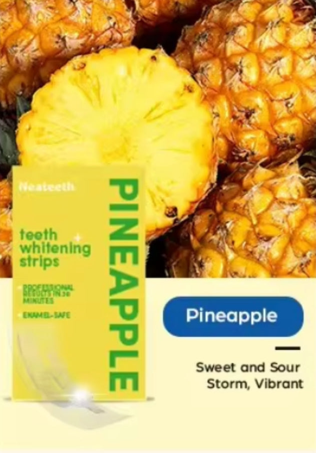 Bandes Blanchissantes Goût Ananas 🍍